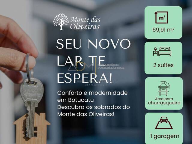 #SO01264 - Casa para Venda em Botucatu - SP - 2